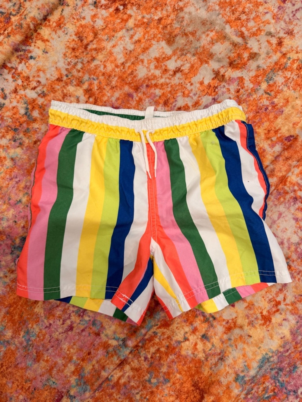 Kaavia James Union Wade Janie and Collab Striped Swim Shorts Trunks